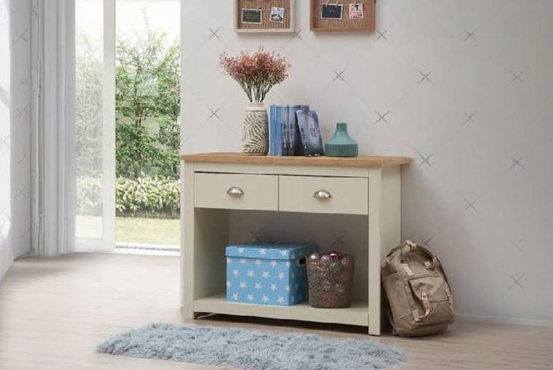 Console Table – Drawers & Open Storage Console Table – Drawers & Open Storage