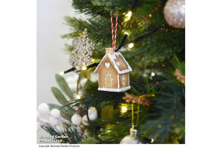 Charming Christmas Gingerbread Ornaments – 4 Pack | Wowcher