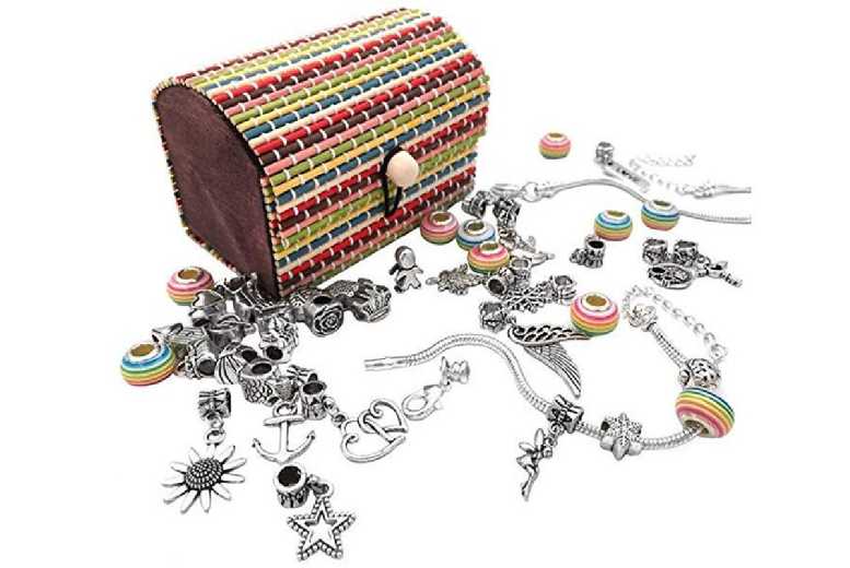 Creative DIY Bracelet Kit with Keepsake Box | Wowcher Creative DIY Bracelet Kit with Keepsake Box | Wowcher