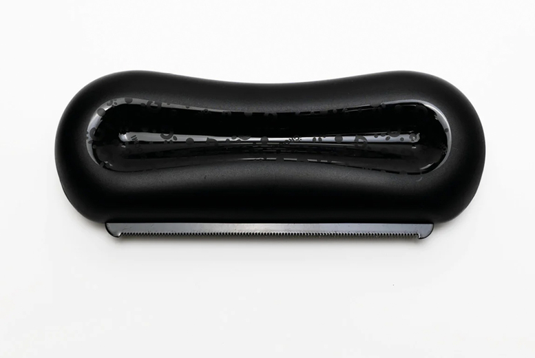 Groomi Pet Deshedding Brush 2.0 for Dogs - Gentle, Eco-Friendly Grooming Tool (Pink or Black) | Wowcher