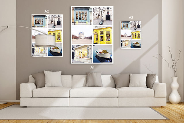 Personalised Collage Canvas - A1, A2 or A3!  Shop  Wowcher