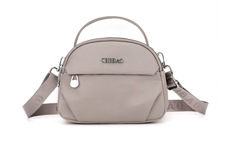 Unisex Casual Tote Shell Bag, Grey | Wowcher