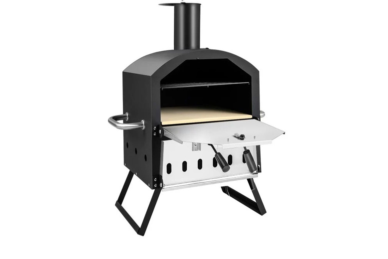 Ultimate Outdoor Pizza Oven & BBQ Grill – Multi-Fuel, Portable, Stainless Steel | Wowcher