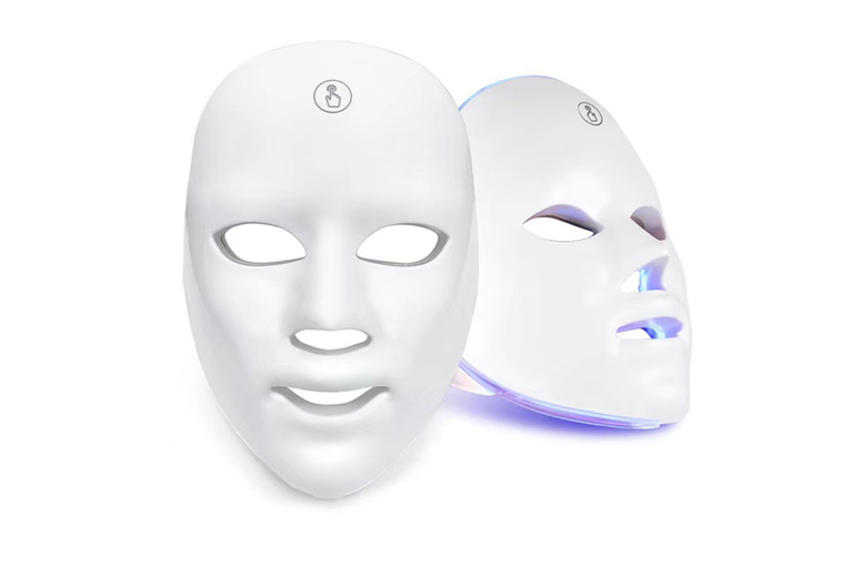 7-Colours LED Light Therapy Mask for Rejuvenating Skincare | Wowcher