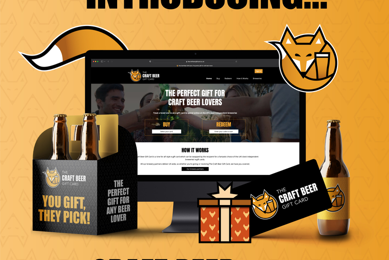50% Off Craft Beer Gift Card - £10 Food & Drink Gift Hampers from The Craft Beer Gift Card | Wowcher