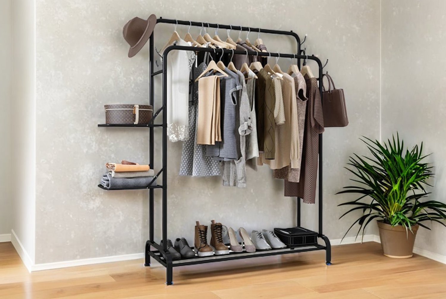 100KG Clothes Rail Offer Wowcher