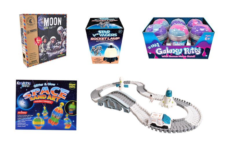 Kids’ Space Craft 5-Toy Bundle for Boys and Girls | Wowcher