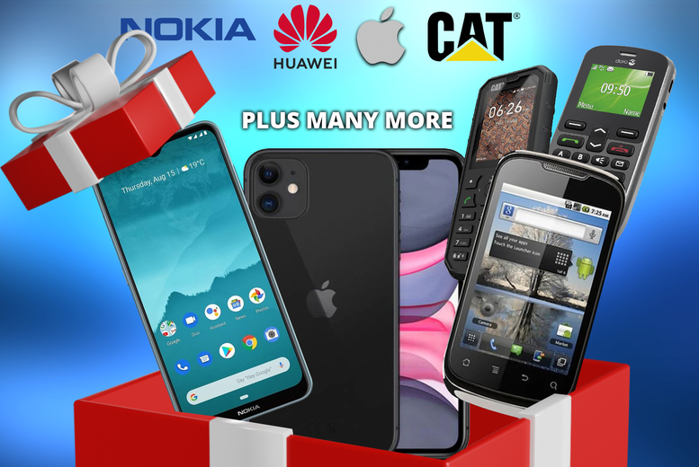 Button Phone Lucky Dip – Win an unlocked sim-free Smartphone! | Wowcher