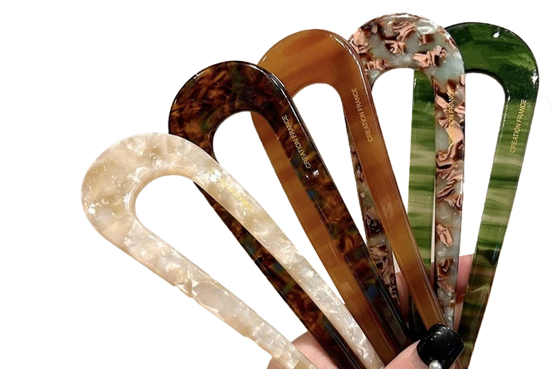 Set of 5 French Twist Hair Pins – Elegant Hair Styling Accessory | Wowcher Set of 5 French Twist Hair Pins – Elegant Hair Styling Accessory | Wowcher