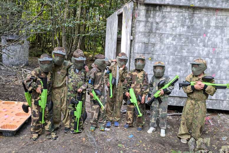 Paintball Experience for Up to 10 People – Half-Day Session at 4 Locations, Includes 50 Paintballs Each | Wowcher