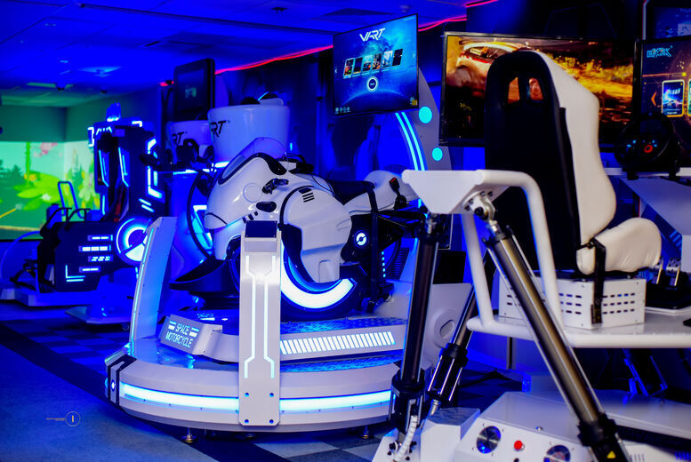 1 Hour Unlimited VR Gaming Experience for Up to 3 People – Funland VR, Romford | Wowcher