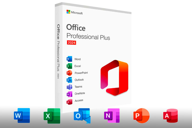 Microsoft Office Professional Plus 2024 Software License – Digital Download, Professional Edition, Office Suite For Windows 11 & 10 | Wowcher