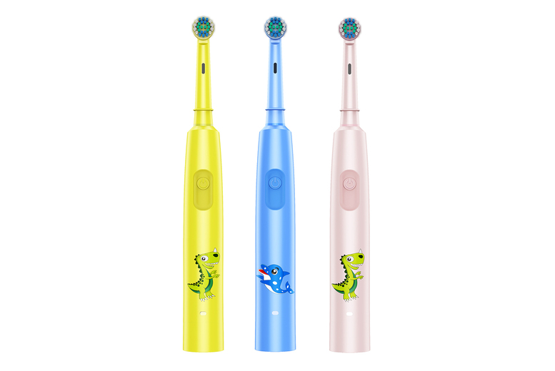 Children’s Rechargeable Electric Toothbrush – Soft Bristles, USB Charging, Waterproof, Ages 3-12 | Wowcher