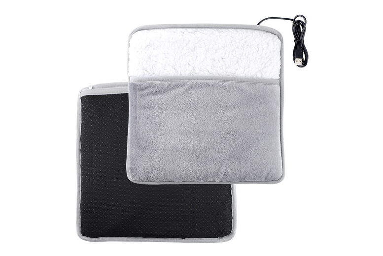 Winter USB Heated Foot Warmer – Grey | Wowcher