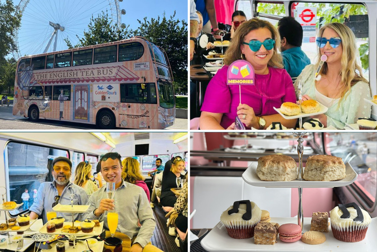 “Here We Go Again” ABBA- Afternoon Tea Bus Tour in London – Child & Adult Tickets Available – Half Term Availability! | Wowcher