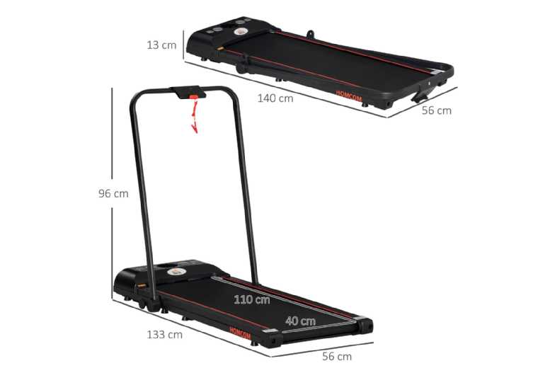 Compact Walking Treadmill with LED Display for Home & Office Compact Walking Treadmill with LED Display for Home & Office