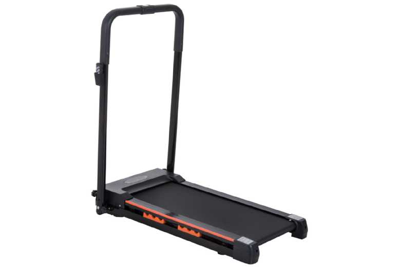 Compact Steel Folding Treadmill with LCD Monitor | Wowcher