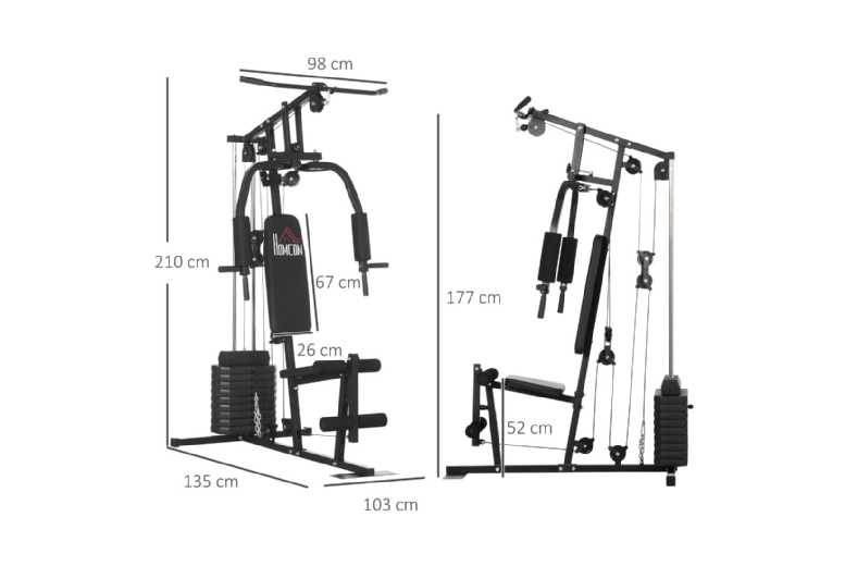 Transformative Home Gym Machine with 45KG Stack | Wowcher Transformative Home Gym Machine with 45KG Stack | Wowcher