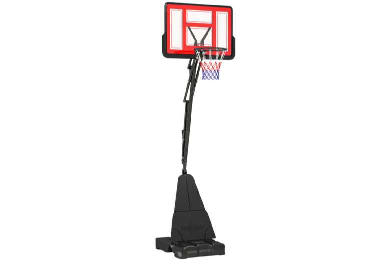 Adjustable Outdoor Basketball Hoop Set with Rebound System – Family Sports Game, 2.45-3.05m Height, Steel Frame, Ages 5+ | Wowcher Adjustable Outdoor Basketball Hoop Set with Rebound System – Family Sports Game, 2.45-3.05m Height, Steel Frame, Ages 5+ | Wowcher