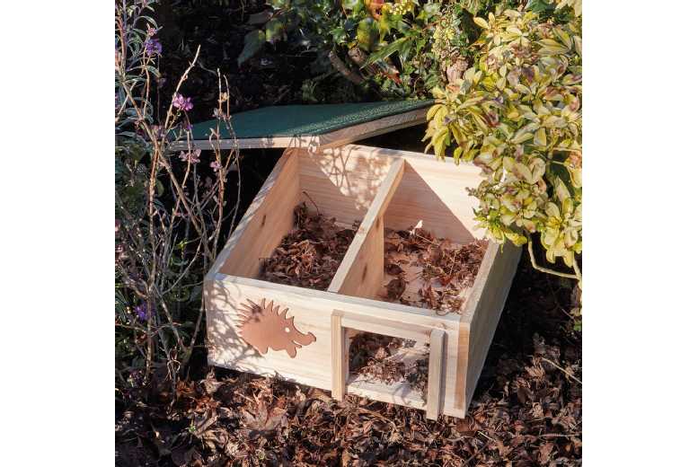 Durable Wooden Hedgehog House for Wildlife | Wowcher