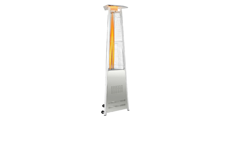 42,000 BTU Outdoor Patio Gas Heater with Wheels & Regulator 42,000 BTU Outdoor Patio Gas Heater with Wheels & Regulator