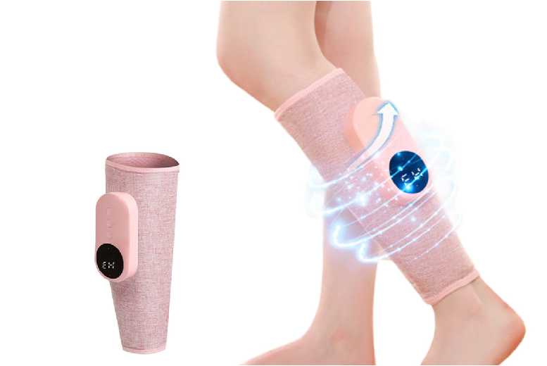 Heated Air Compression Foot & Leg Massager – Cordless, Adjustable Intensity, Fast Heating | Wowcher