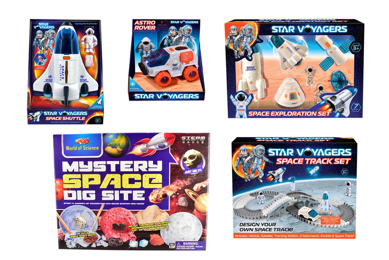 Space Toy Bundle – 6 Toys | Wowcher