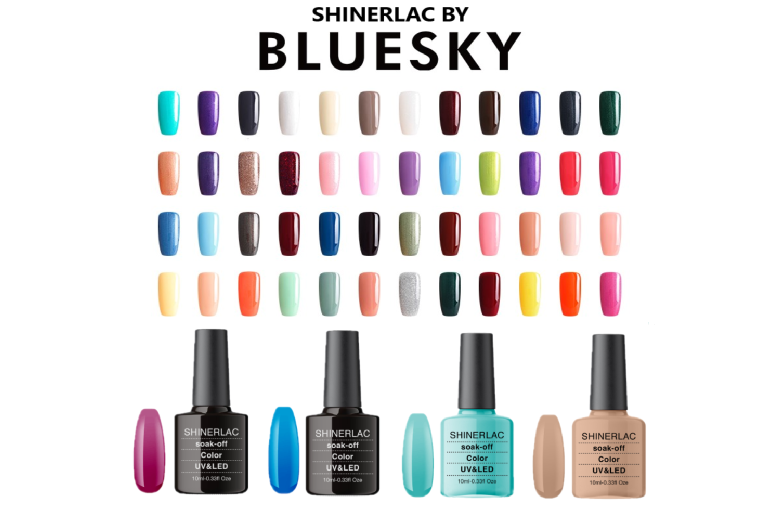 Bluesky Shinerlac Soak Off Colour UV LED Nail Polishes | Wowcher