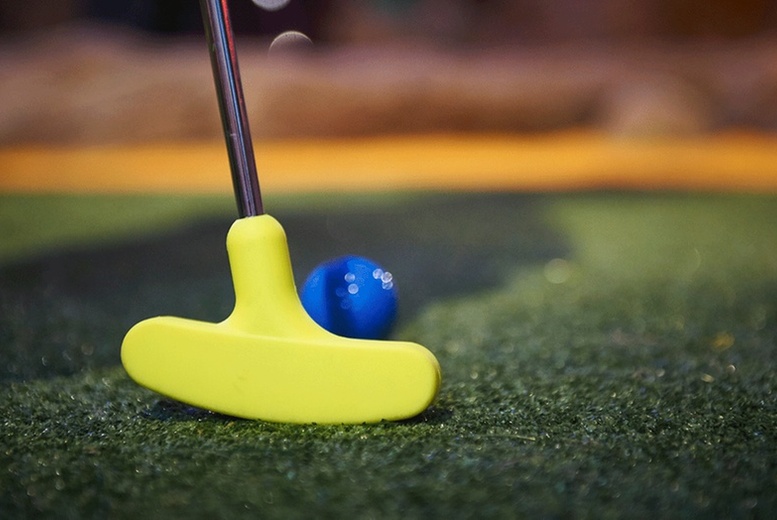 18 Holes of Crazy Golf with Food & Drink Options for Up to 4 at Amazonia, Manchester | Wowcher