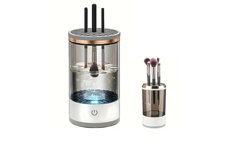 USB-Powered Electric Makeup Brush Cleaner – Professional Beauty Tool | Wowcher