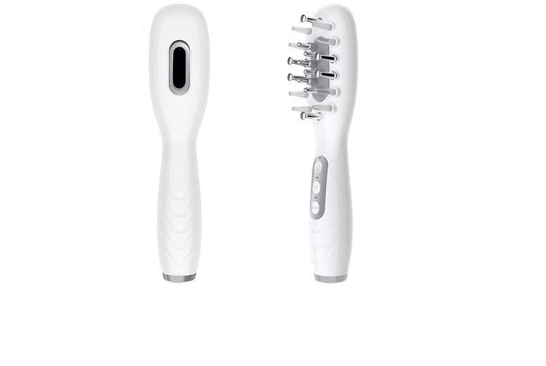 Electric Scalp Massaging Comb with LED Light Therapy for Hair Growth | Wowcher