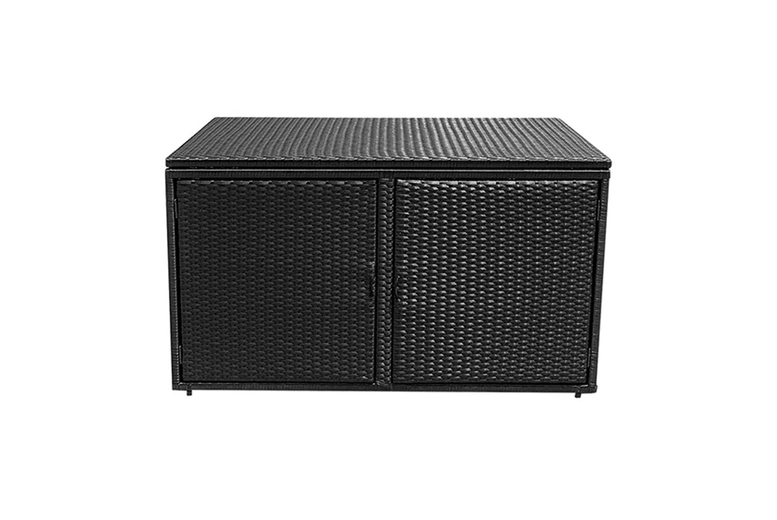 330L 2-Tier Outdoor PE Wicker Storage Box – Weatherproof & Versatile 330L 2-Tier Outdoor PE Wicker Storage Box – Weatherproof & Versatile