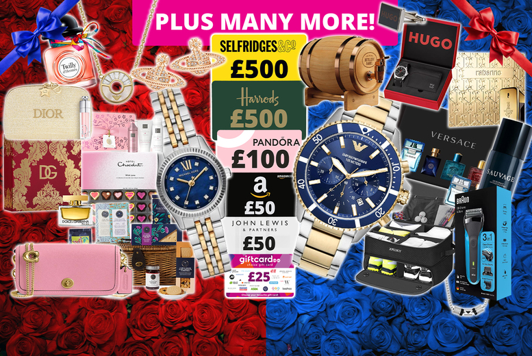 His or Hers 2025 Summer Mystery Deal – Selfridges, Harrods, Swarovski, and More | Wowcher