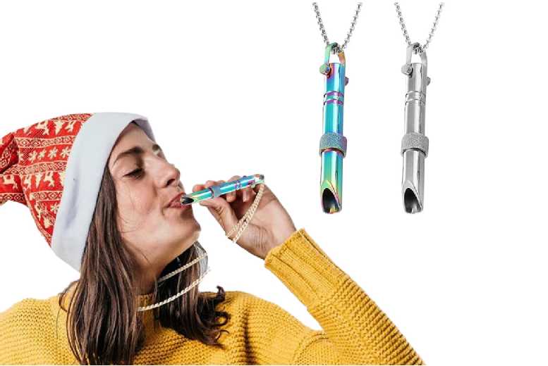 Titanium Steel Meditation Breathing Necklace Set | Wowcher
