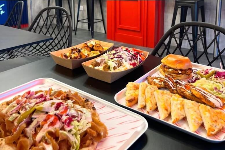 7 Dish Middle Eastern Sharing Feast with a Drink for 2 or 4 at Charlie K’s, Edinburgh City Centre | Wowcher