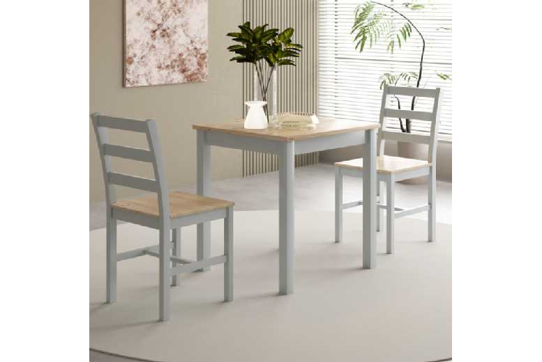 3 to 5 Piece Wooden Dining Set Various Colours | Wowcher