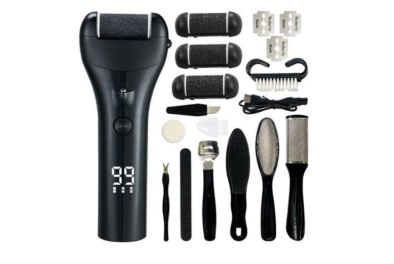 Professional 10-in-1 Electric Foot Callus Remover | Wowcher