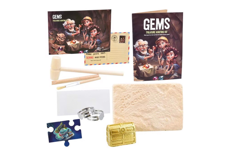 3 Geology STEM Toys Bundle – Educational Dig Kits for Kids (Ages 6+) – Science Discovery Set | Wowcher