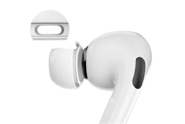 3 Pairs Silicone Ear Tips for AirPods Pro – Comfortable, Secure Fit | Wowcher