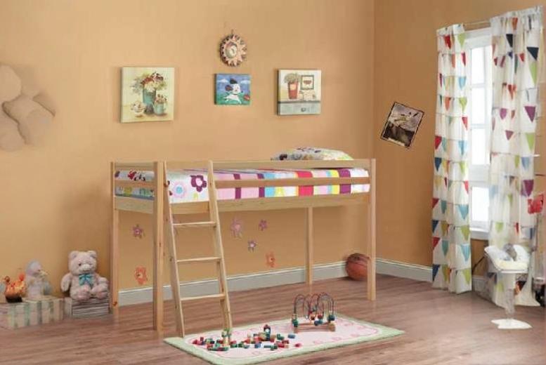 Children’s Mid Sleeper Kids Bed – Fun, Safe & Space-Saving Design | Wowcher Children’s Mid Sleeper Kids Bed – Fun, Safe & Space-Saving Design | Wowcher