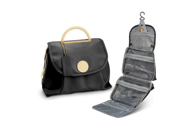 Luxury Fold Out Toiletry Bag – Travel Ready in 4 Colours | Wowcher