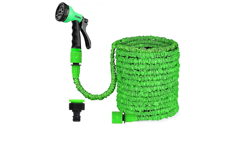 Expandable Garden Hose - Lightweight & Durable with 7 Spray Patterns | Wowcher