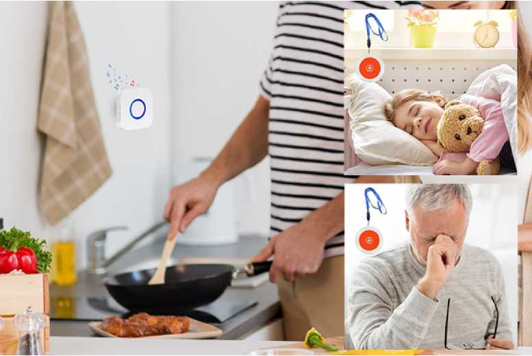 Wireless Nursery Emergency Call Button – ABS Safety Alert System for Baby Rooms & Disabled Care | Wowcher Wireless Nursery Emergency Call Button – ABS Safety Alert System for Baby Rooms & Disabled Care | Wowcher