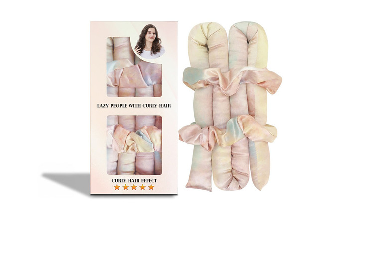 Satin Heatless Curling Set – Transform Your Hair Effortlessly! | Wowcher Satin Heatless Curling Set – Transform Your Hair Effortlessly! | Wowcher