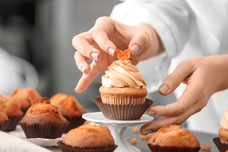 CPD-Certified Online Cupcake Baking & Decorating Course | Wowcher