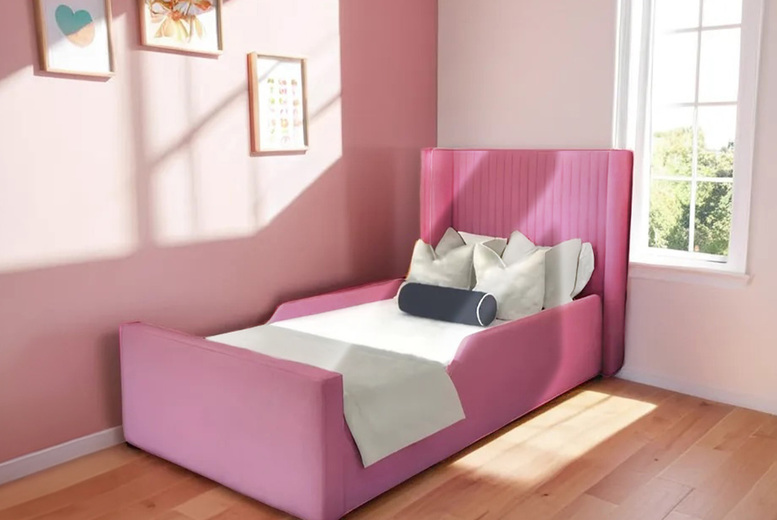 Plush Child-Safe Kids Bed & Mattress Options | Wowcher Plush Child-Safe Kids Bed & Mattress Options | Wowcher