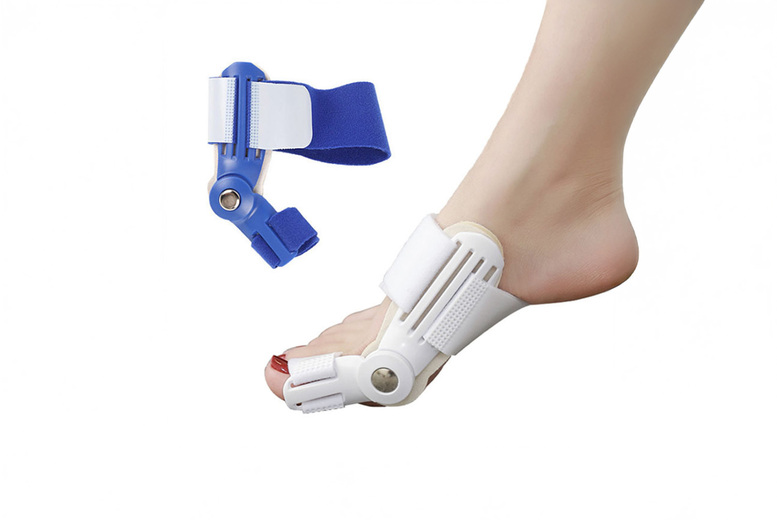 2pc Orthopaedic Bunion Relief Toe Corrector – For All-Day Comfort, Adjustable Fit, Skin-Friendly Lining | Wowcher