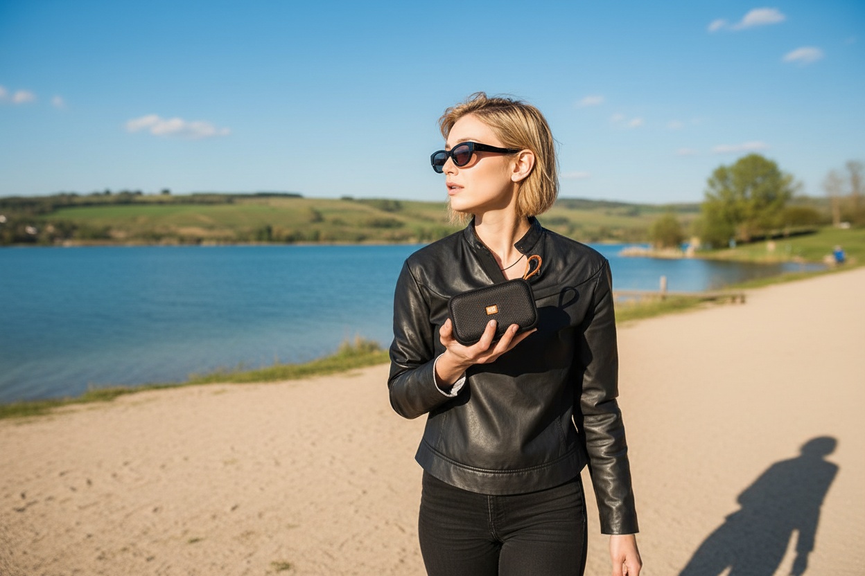 Portable Wireless Bluetooth Speaker – 6 Colours, Deep Bass, Stereo Sound | Wowcher