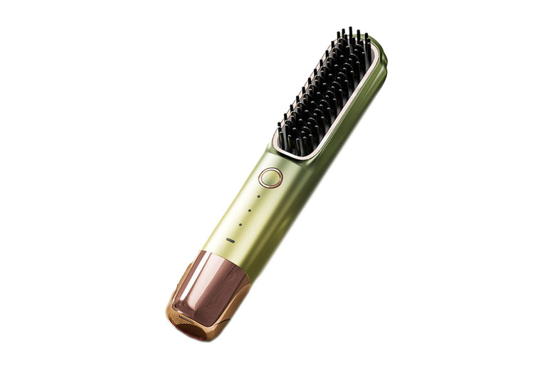 Portable Ceramic Hair Straightening Comb – Sleek Style On-the-Go! | Wowcher