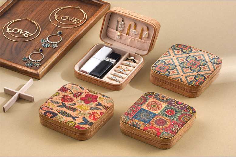 Luxury Skincare Travel Box – Compact Storage for Serums, Creams & Masks – For All Skin Types | Wowcher